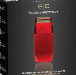 StyleCraft Wireless Prodigy Foil Shaver Metallic Matte Red