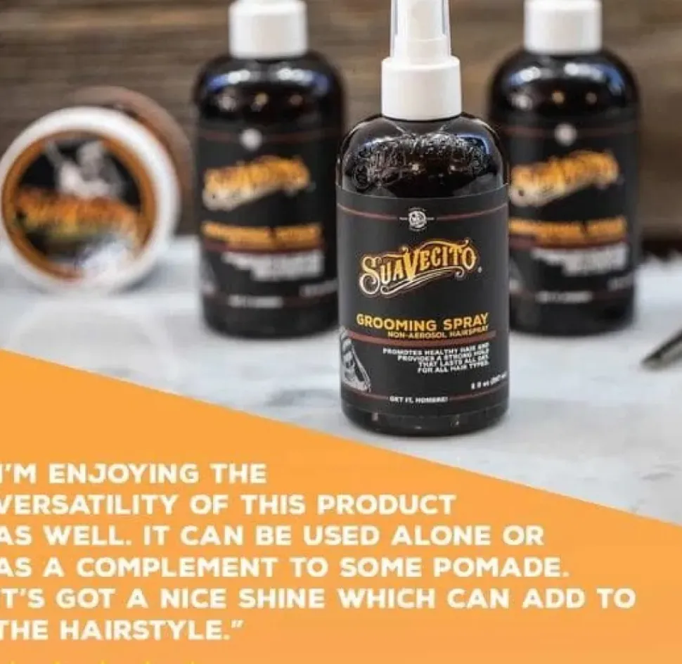 Suavecito Grooming Spary Non-Areosol Hair Spray 237 ml