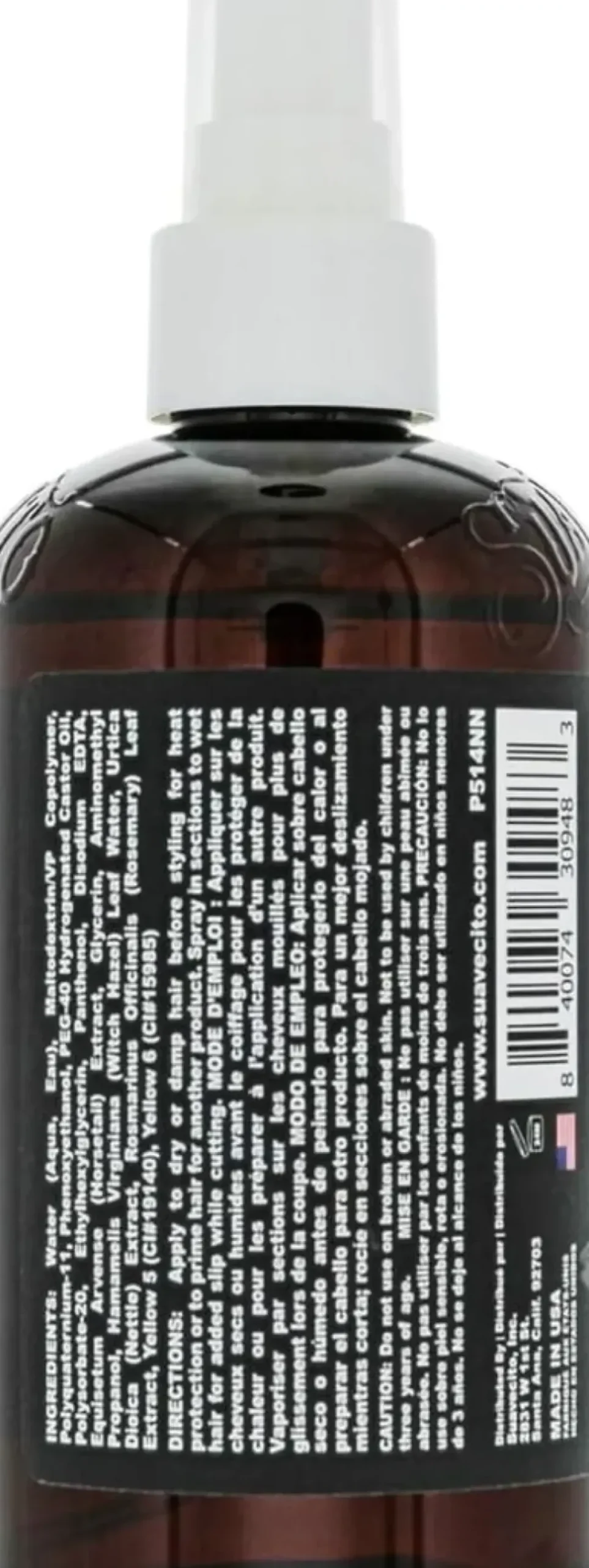 Suavecito Hair Tonic 237 ml