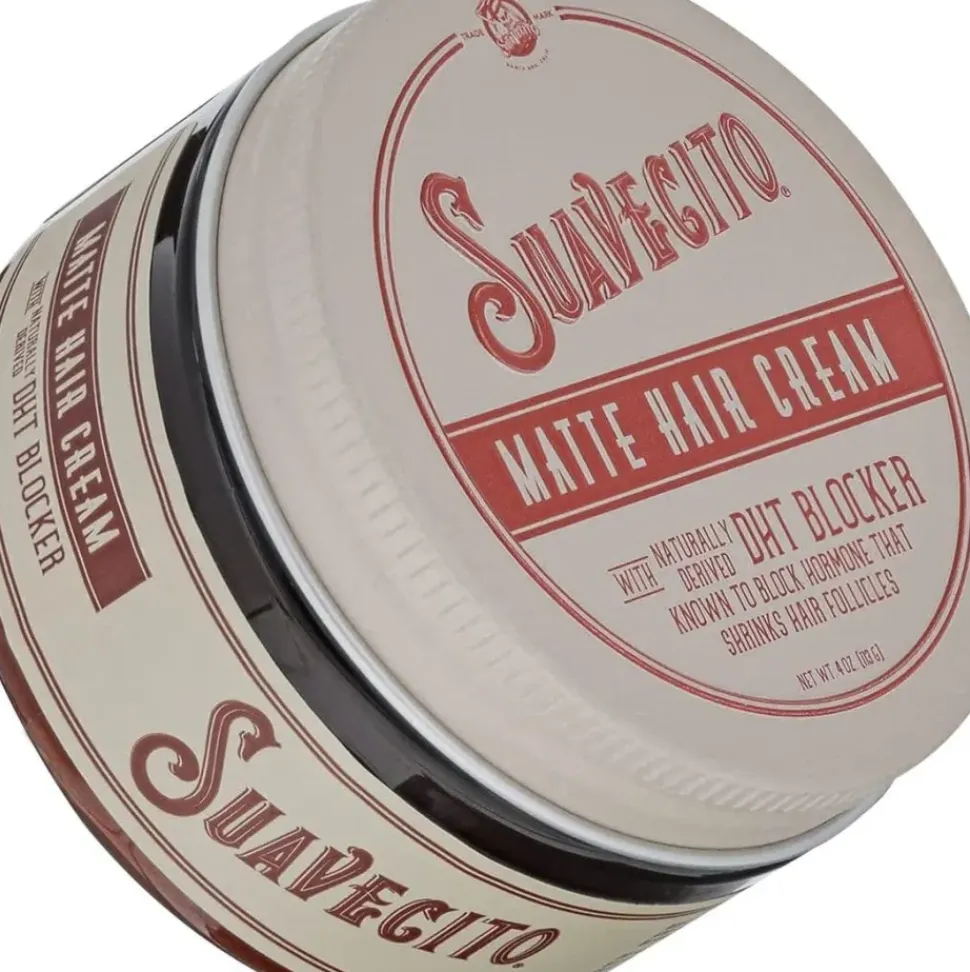 Suavecito Matte Hair Cream with DHT Blocker 113g