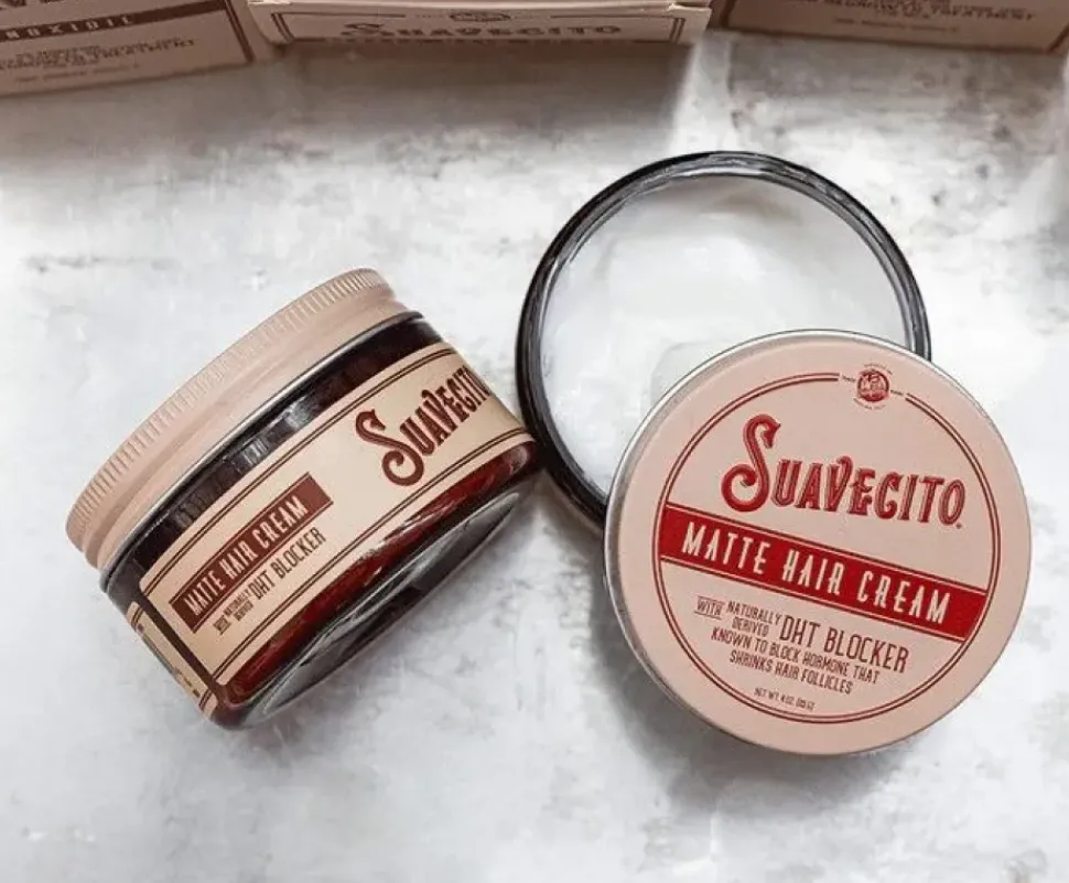 Suavecito Matte Hair Cream with DHT Blocker 113g