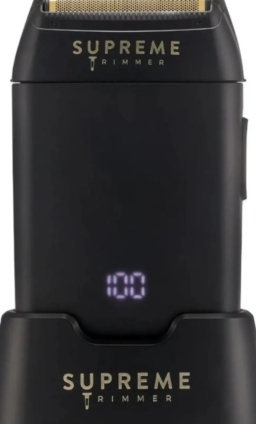 Supreme Trimmer Crunch™ Double Foil Shaver Black