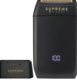 Supreme Trimmer Crunch™ Double Foil Shaver Black