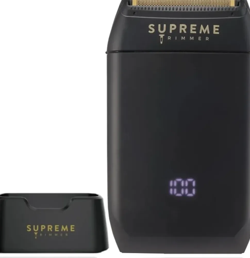 Supreme Trimmer Crunch™ Double Foil Shaver Black