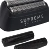 Supreme Trimmer Crunch™ Double Shaver Replacement Foil Black
