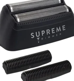 Supreme Trimmer Crunch™ Double Shaver Replacement Foil Black