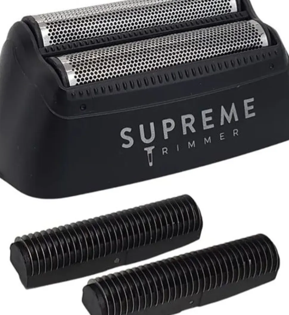 Supreme Trimmer Crunch™ Double Shaver Replacement Foil Black