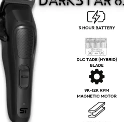 Supreme Trimmer DARKSTAR 82™ Metal Clipper Black