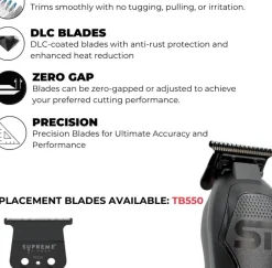 Supreme Trimmer DARKSTAR 72™ Trimmer Black