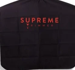 Supreme Trimmer Premium Barber Cape - Black