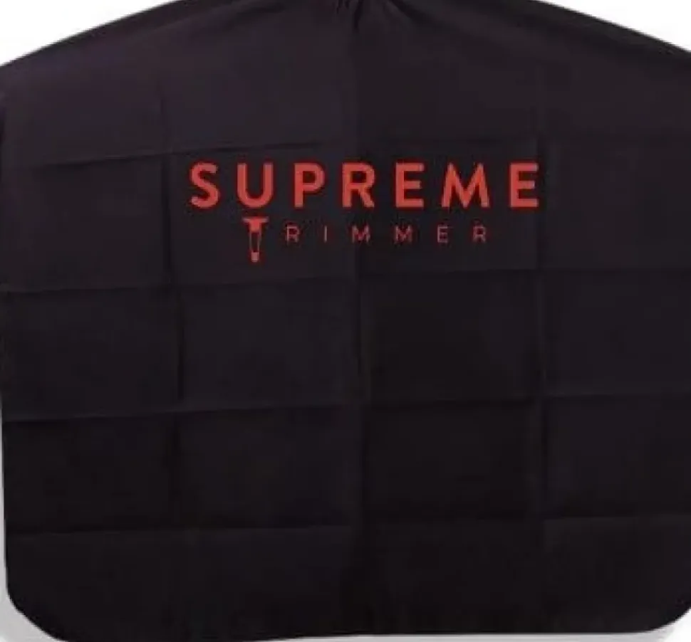 Supreme Trimmer Premium Barber Cape - Black