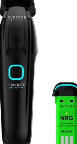 Supreme Trimmer Recharge Trimmer Black