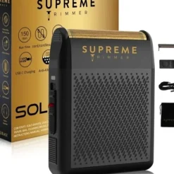 Supreme Trimmer Solo™ Single Foil Shaver Black
