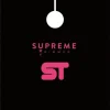 Supreme Trimmer ST Premium Barber Cape - Black/Pink