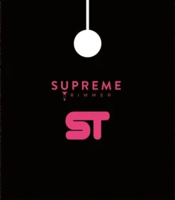 Supreme Trimmer ST Premium Barber Cape - Black/Pink