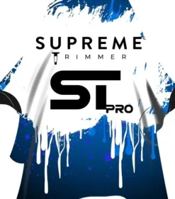 Supreme Trimmer ST Premium Barber Cape - Blue Neon