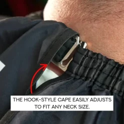 Supreme Trimmer ST Premium Barber Cape - Blue Neon