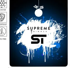 Supreme Trimmer ST Premium Barber Cape - Blue Neon