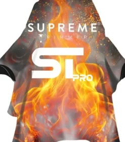 Supreme Trimmer ST Premium Barber Cape - Scarlet Ash