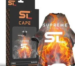 Supreme Trimmer ST Premium Barber Cape - Scarlet Ash