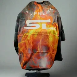 Supreme Trimmer ST Premium Barber Cape - Scarlet Ash