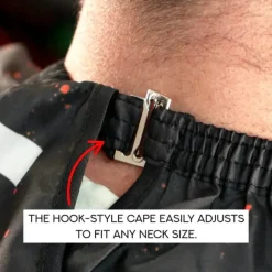 Supreme Trimmer ST Premium Barber Cape - Scarlet Ash
