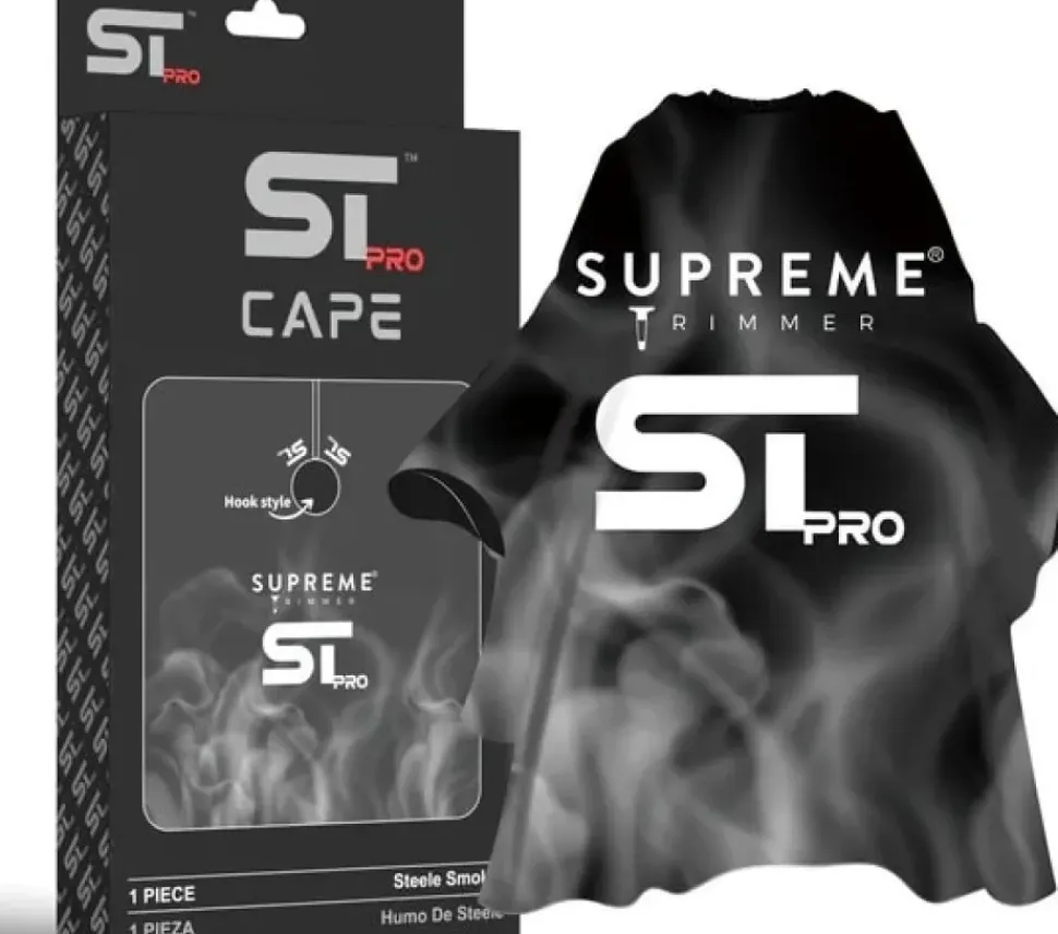 Supreme Trimmer ST Premium Barber Cape - Steele Smoke