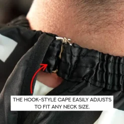 Supreme Trimmer ST Premium Barber Cape - Steele Smoke