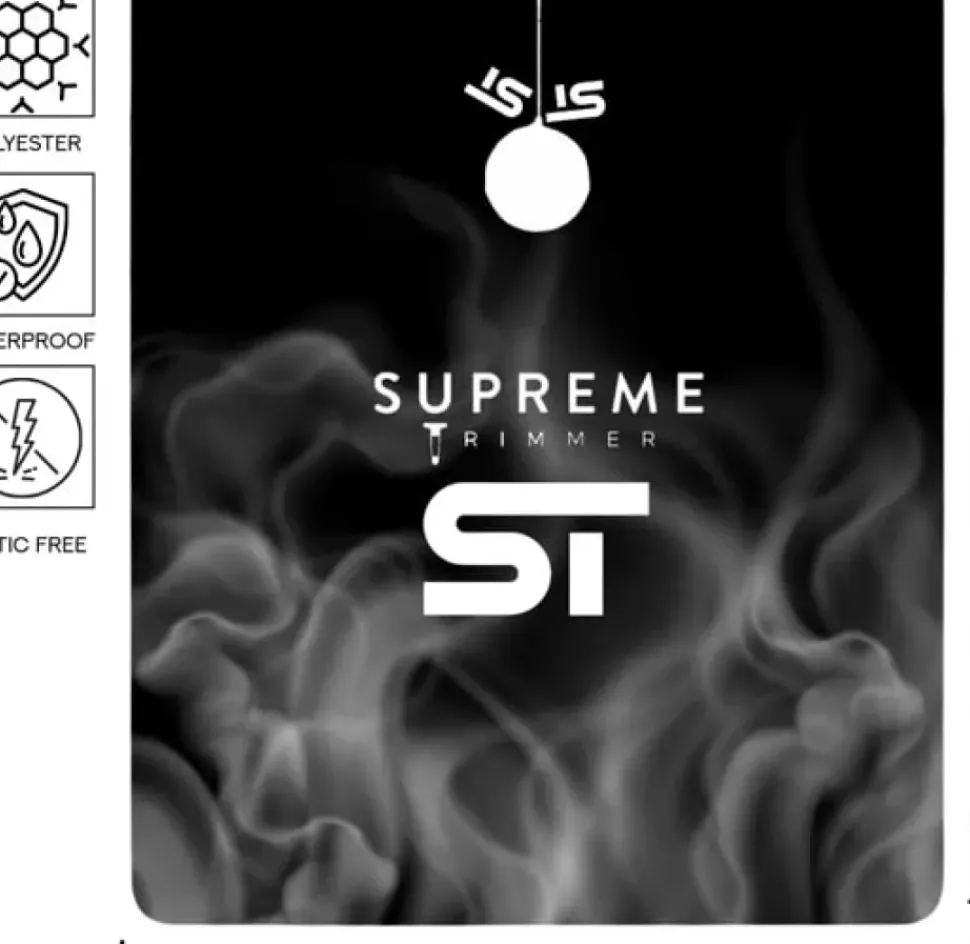 Supreme Trimmer ST Premium Barber Cape - Steele Smoke