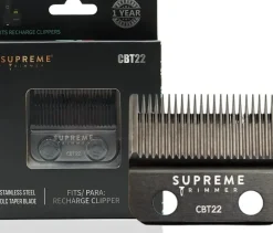 Supreme Trimmer Taper Blade for Recharge Clipper-CBT22