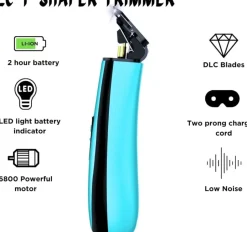 Supreme Trimmer T-Shaper™ DLC Trimmer - Light Blue