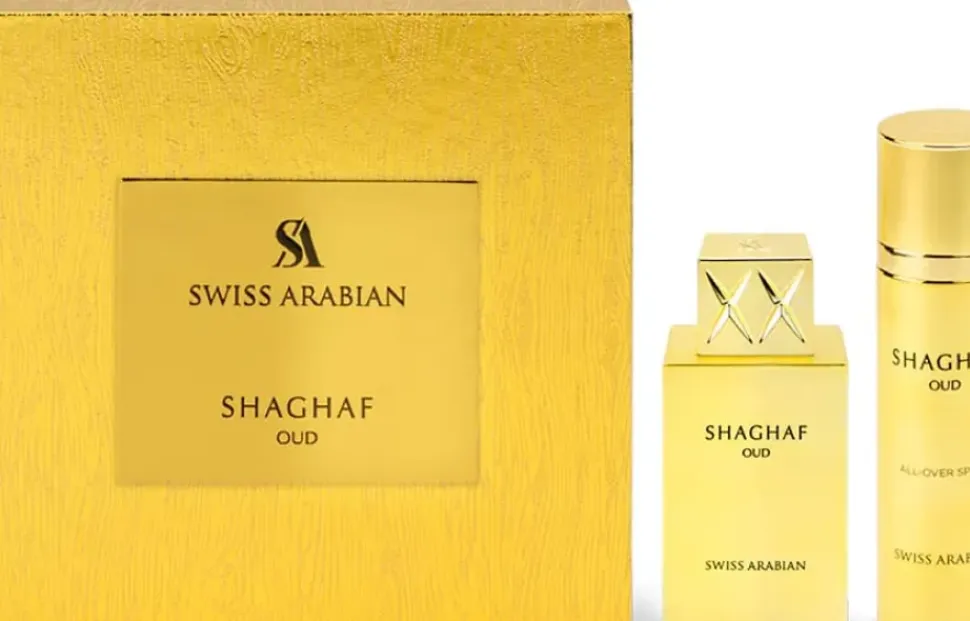 Swiss Arabian Shaghaf Oud Unisex EDP 75 ml + Body Spray 75 ml Set