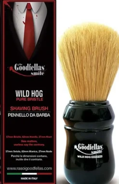 TGS - Wild Hog By Omega Medium - Pure Bristle 57 mm