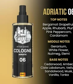 The Shave Factory After Shave Cologne No.6 Adriatic - 250 ml