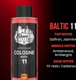 The Shave Factory After Shave Cologne No.11 Baltic - 500 ml