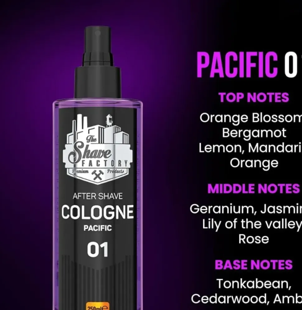 The Shave Factory After Shave Cologne No.1 Pacific - 250 ml