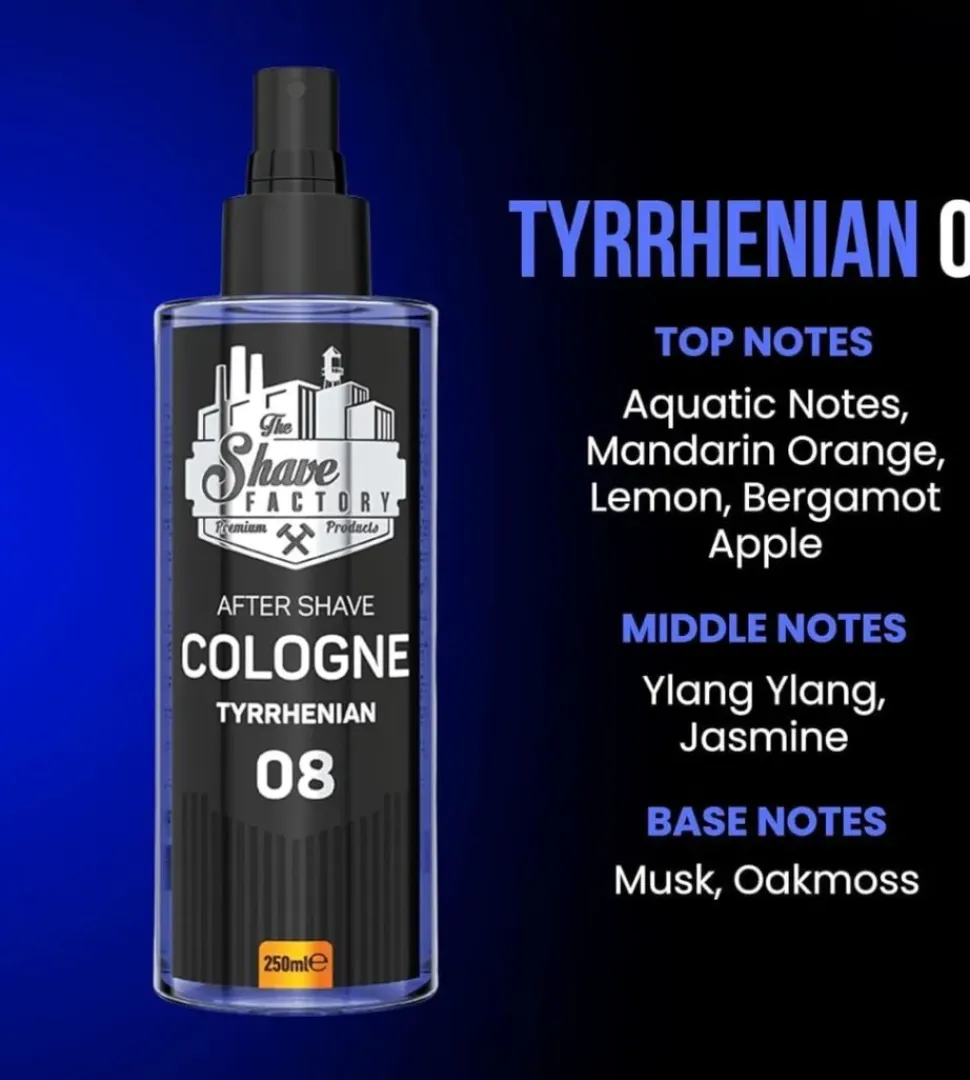 The Shave Factory After Shave Cologne No.8 Tyrrhenian - 250 ml