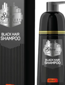 ​The Shave Factory Black Hair Shampoo 400 ml