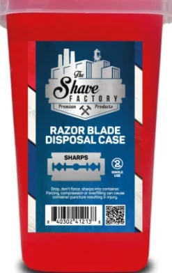 The Shave Factory Blade Disposal Case