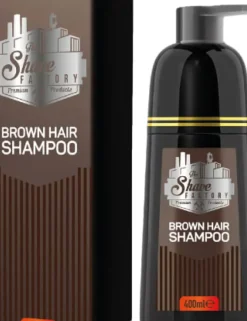​The Shave Factory Brown Hair Shampoo 400 ml