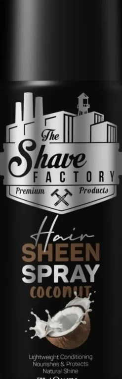 The Shave Factory Coconut Sheen Spray 500 ml