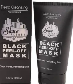 The Shave Factory Deep Cleansing Black Peel-Off Face Mask 150ml