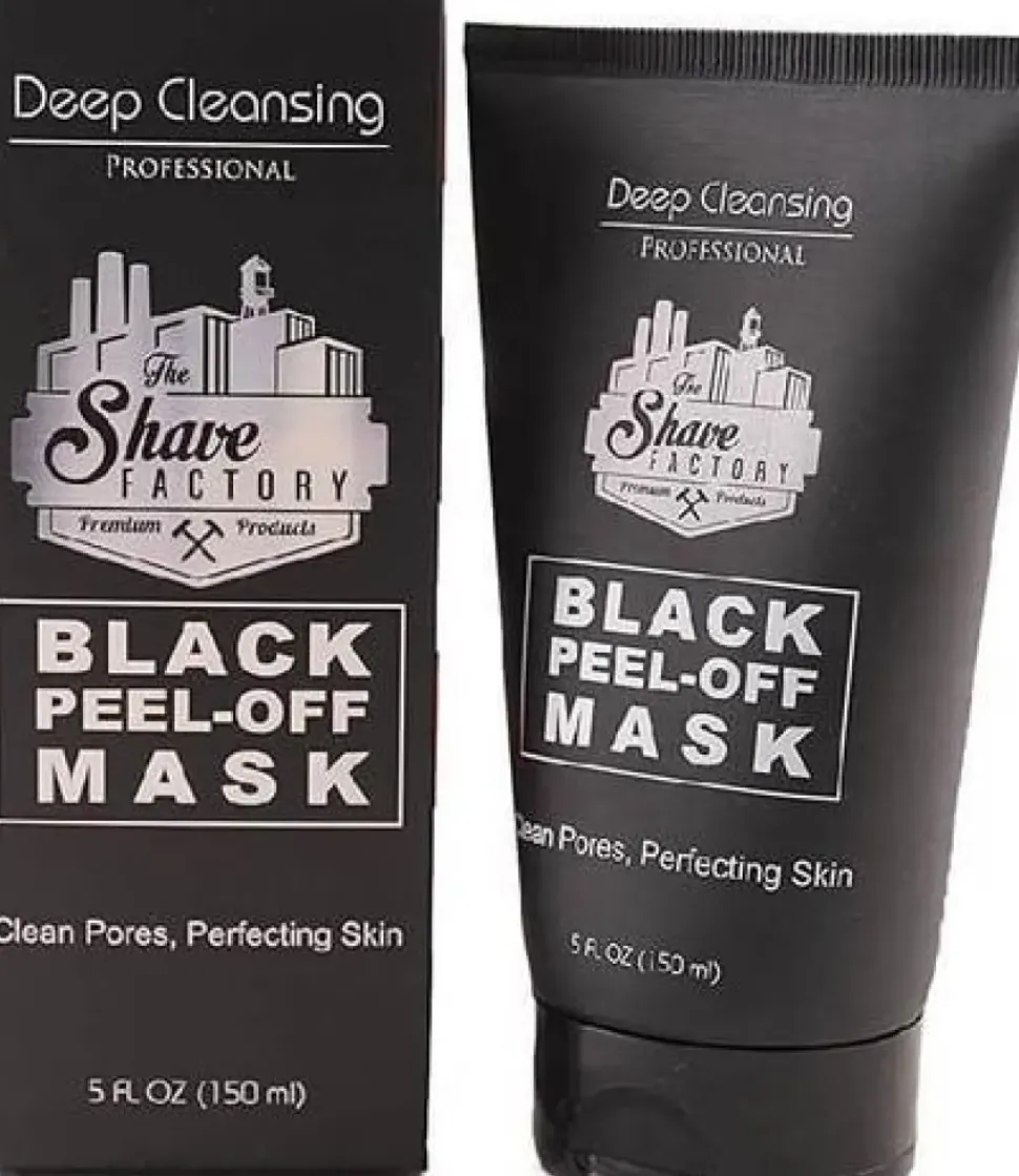 The Shave Factory Deep Cleansing Black Peel-Off Face Mask 150ml