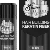 The Shave Factory Hair Building Keratin Fiber Black 21g