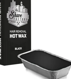 The Shave Factory Hair Removal Hot Wax - Black 500 g