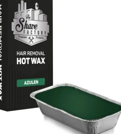 The Shave Factory Hair Removal Hot Wax - Green 500 g