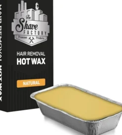 The Shave Factory Hair Removal Hot Wax - Natural 500 g