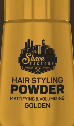 The Shave Factory Hair Styling Powder Golden - 20g