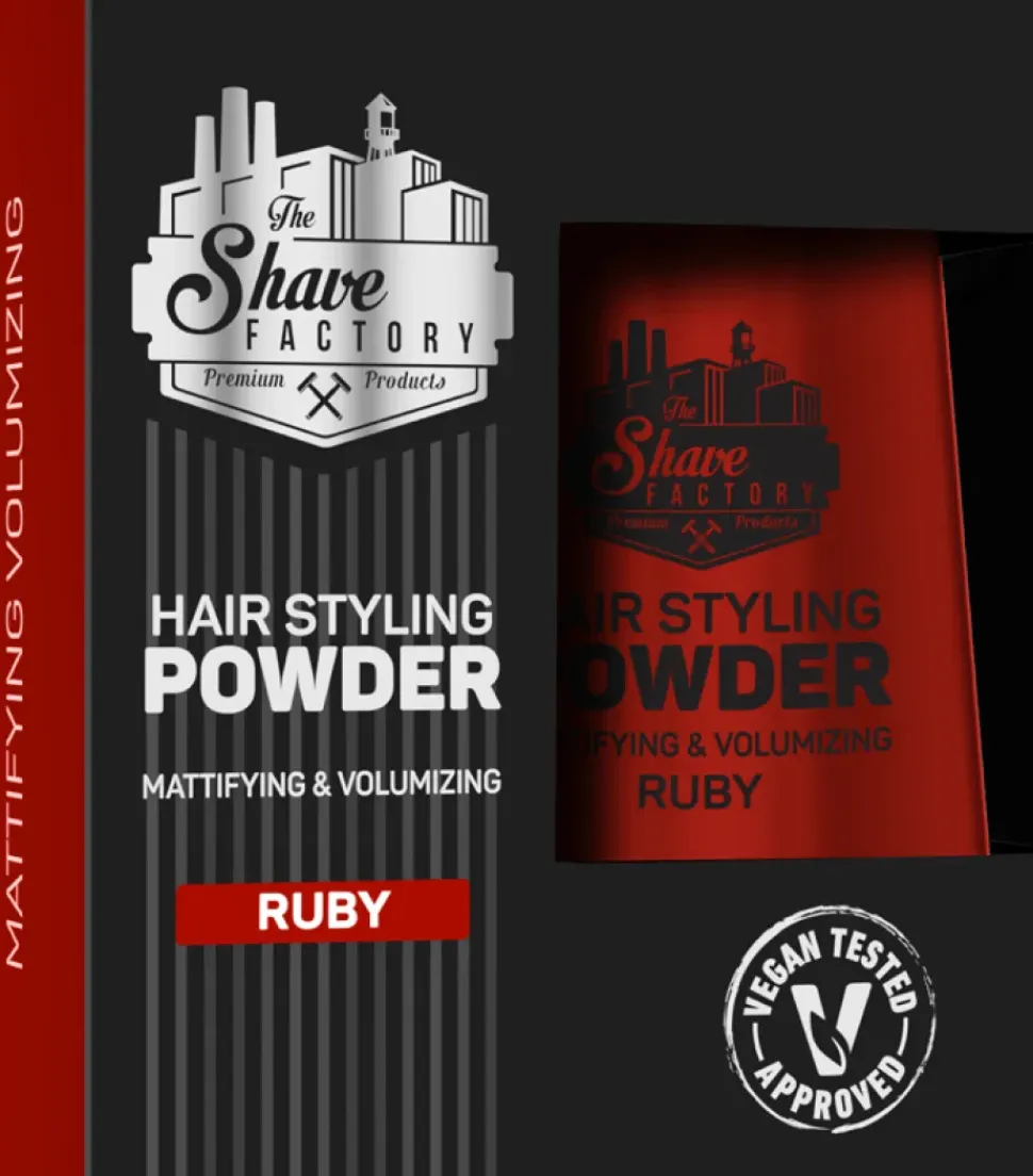 The Shave Factory Hair Styling Powder Ruby - 20g