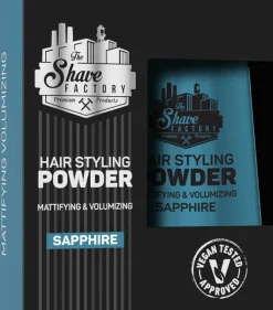 The Shave Factory Hair Styling Powder Sapphire - 20g
